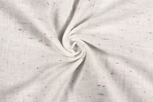 Musselin-Stoff - Bunte Sprenkel 