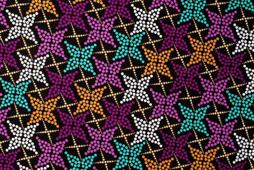 African Waxprint doppelseitig -  Nigeria 