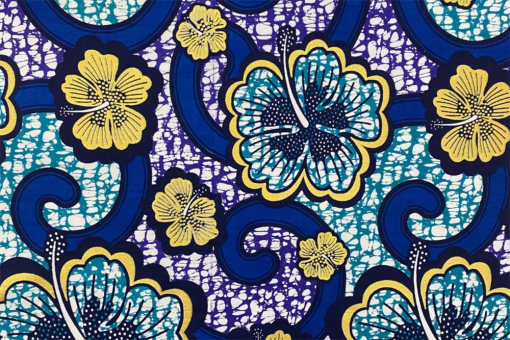 Baumwoll Waxprint Africa - Gize 