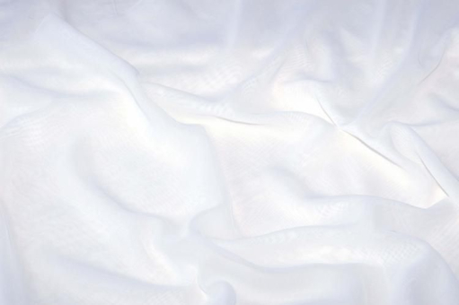 Chiffon - Weiß - 2,0 Meter Weiß