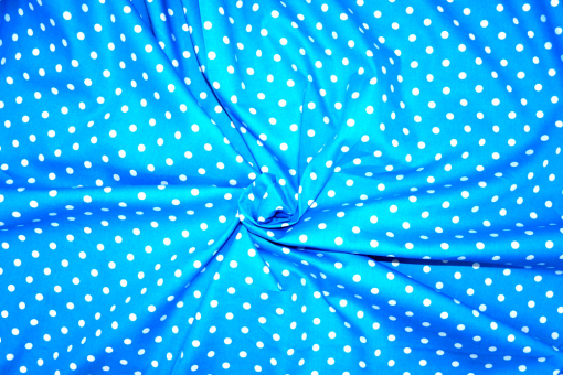 Patchwork-Programm - Baumwolle - Pünktchen Himmelblau