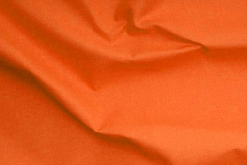 Baumwollstoff - schwer entflammbar Orange