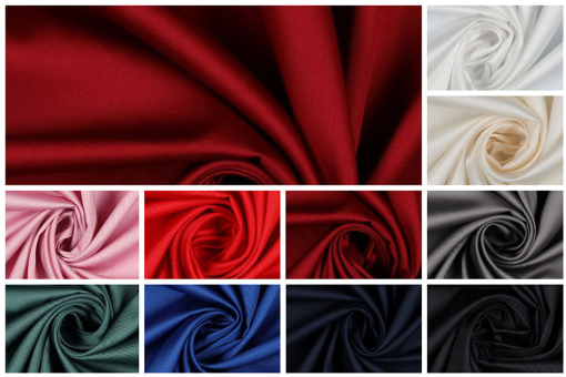 Baumwoll-Satin - Seidenglanz 