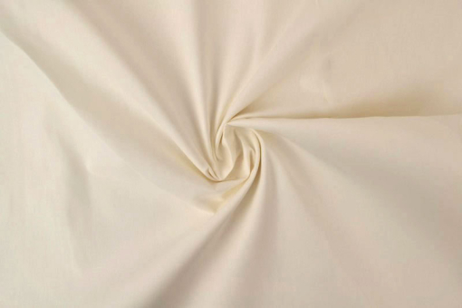 Baumwollstoff - schwer entflammbar B1 - 300 cm Creme