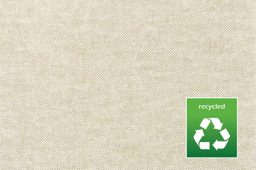 Dekostoff Recycling Leinenlook - 280 cm breit 
