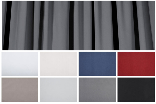 Blackout-Stoff 100 Prozent - 280 cm breit 