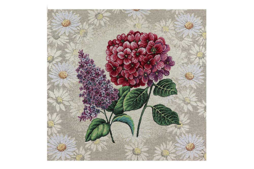 Kissenpanel - Gobelin - Hortensie 