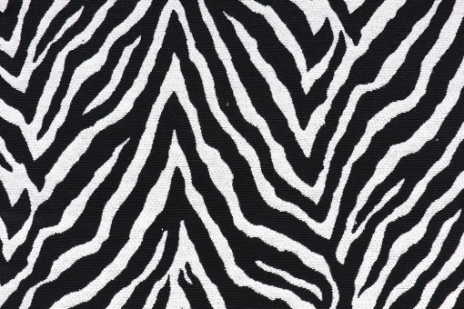 Jacquard-Stoff - Zebralino 