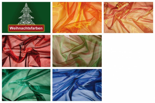 Weihnachts-Organza Schimmer 