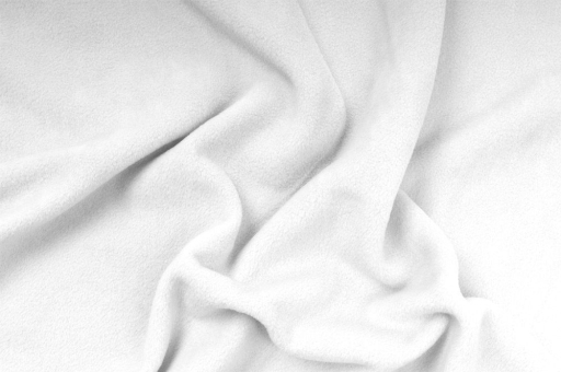 Fleece - Weiß - 3,0 Meter Weiß