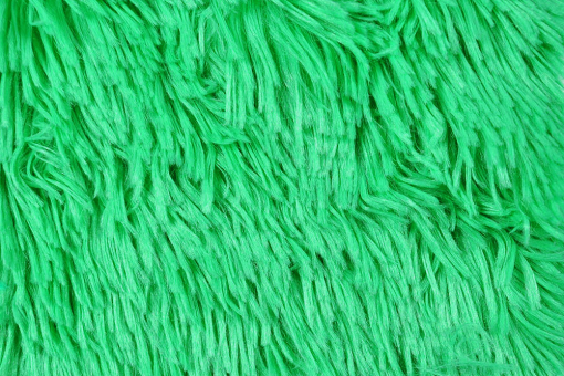 Langhaarfell - Superweich - Uni Grün