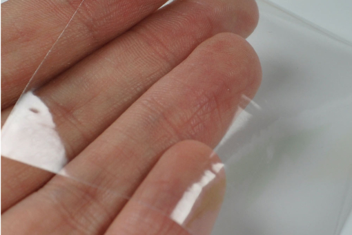 Folienstoff transparent - 10-m-Rolle 