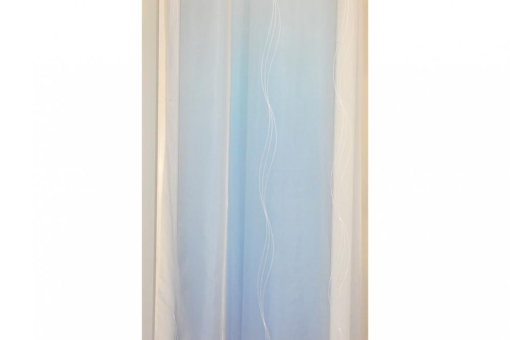 Voile Schluchsee - Weiß transparent - 290 cm hoch 