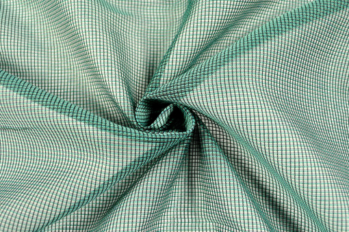 Gardinen-Stoff New Lounge - Two-Tone - Bleiband - 300 cm Grün