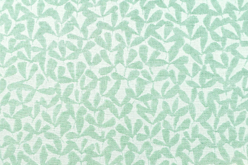 Dekostoff Little Leaves - Grün 