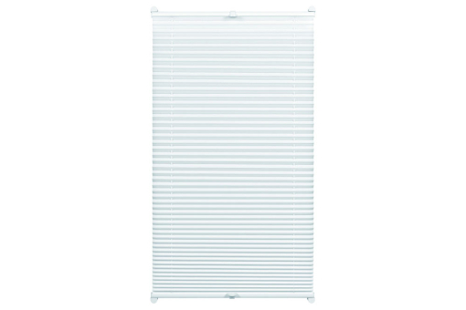 EASYFIX Thermo-Plissee - 2 Bedienschienen - 80 x 130 cm - Weiß 