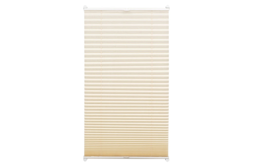 EASYFIX Plissee - 2 Bedienschienen - 90 x 130 cm - Creme 