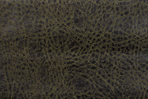 Kunstleder - Büffel Grün/Schwarz