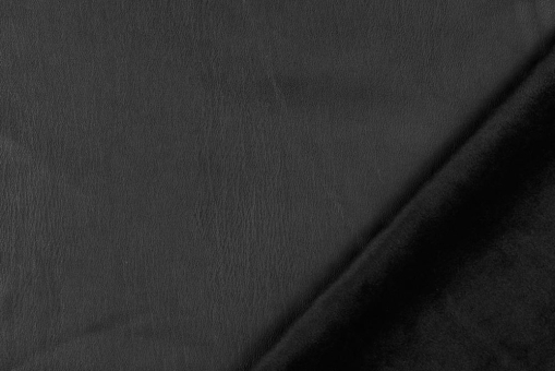 Thermo-Kunstleder - Schwarz 