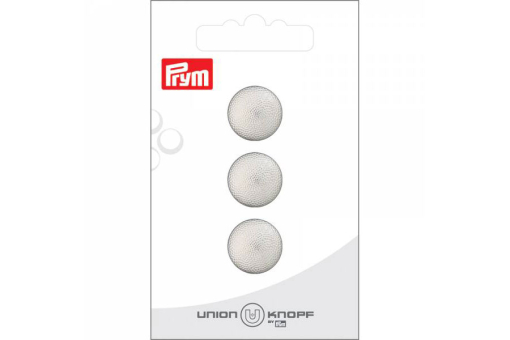 Knöpfe - Silber - Uni - 15 mm 