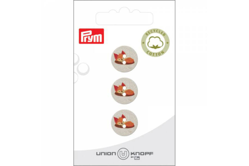 Knöpfe - Füchse - 15 mm 