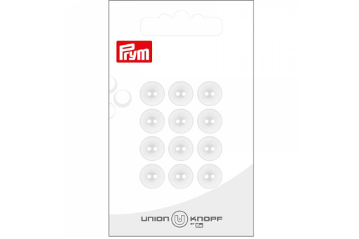 Bettwäscheknöpfe - 10 mm - Weiß 