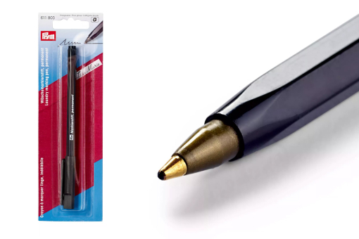 Markierstift permanent schwarz 