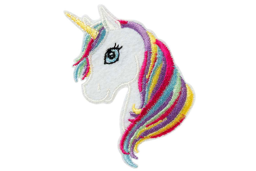 Applikation - Einhorn-Kopf 