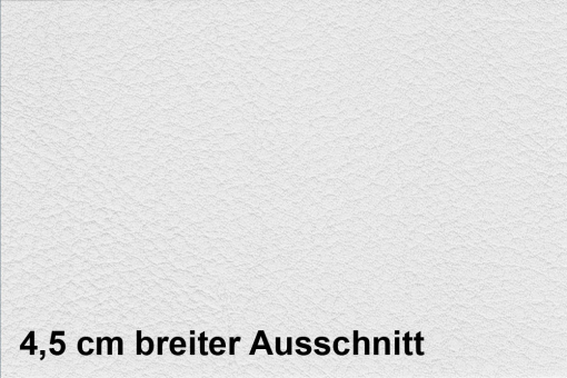 Lederimitat bielastisch - Uni Weiß