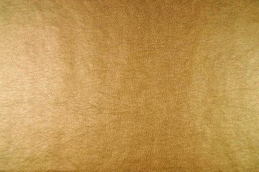 Leder-Imitat - Metallic-Optik - Uni Gold