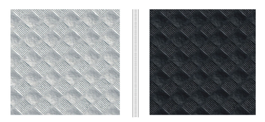 Lederimitat Techno-Look - Carbon-Stil 