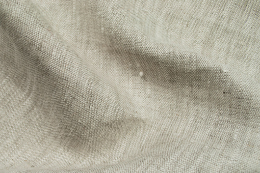Leinen deluxe Beige Melange