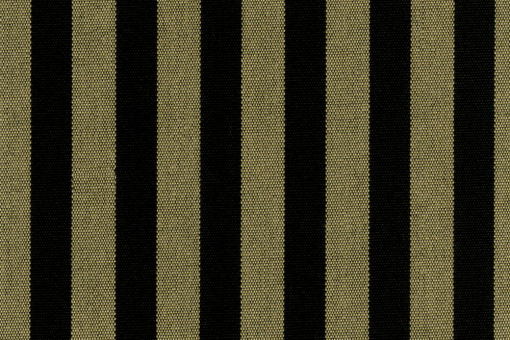Markisen-/Outdoor-Stoff gestreift Beige/Schwarz