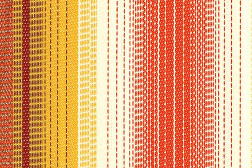 Markisenstoff 140 cm - Italy Stripes - Sunset 