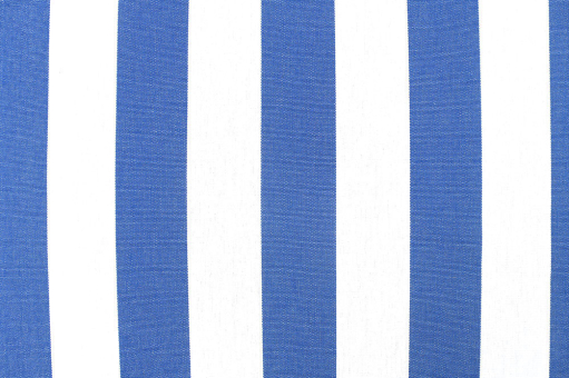 Markisenstoff Spain Summer - 160 cm - Blockstreifen Blau Melange Blockstreifen