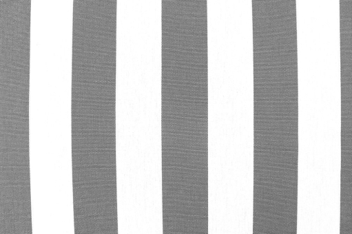 Markisenstoff Spain Summer - 160 cm - Blockstreifen Grau Blockstreifen