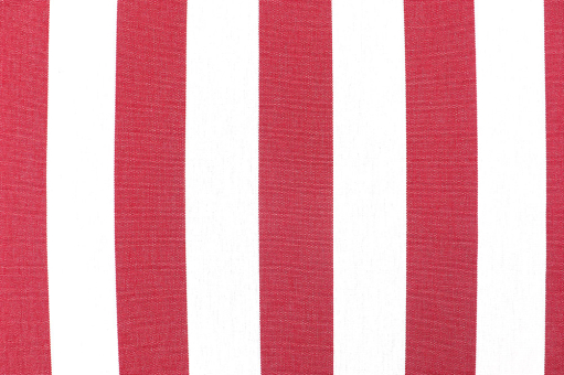 Markisenstoff Spain Summer - 160 cm - Blockstreifen Rot Melange Blockstreifen