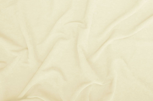 Microfaser Linda - Creme - 1,0 Meter Creme
