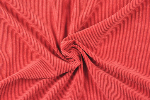 Polster-Cordstoff premium London - Ziegelrot 