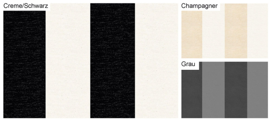 Blockstreifen - Wende-Jacquard Chenille 