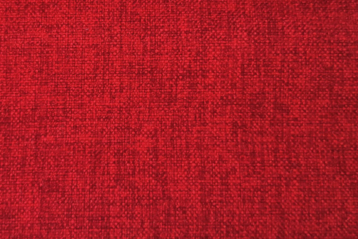 Möbelstoff - Softtouch - Leinenlook Feuerrot Melange 