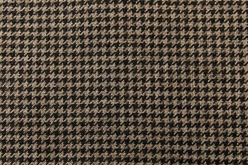 Möbelstoff - Klassischer Hahnentritt Braun/Beige