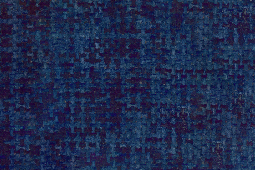 Chenille-Möbelstoff - Multicolor meliert Nachtblau