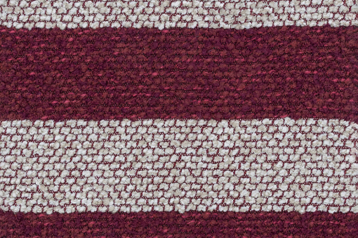 Möbelstoff Bouclé mit Streifen Bordeaux