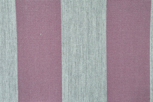 Markisen- und Outdoor-Möbelstoff - Blockstreifen Mauve/Hellgrau