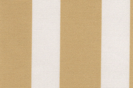 Liegestuhl-Stoff Streifen - gesäumt - 45 cm breit Creme/Beige