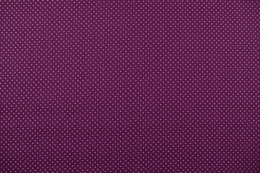 Patchwork-Stoff Léger - Small Dots - Lila/Weiß - 3,0 Meter 