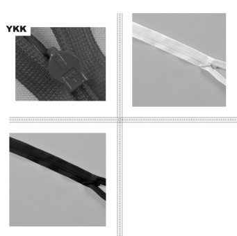 YKK-Kunststoff-Reißverschluss - verdeckt - nicht teilbar - 40 cm 