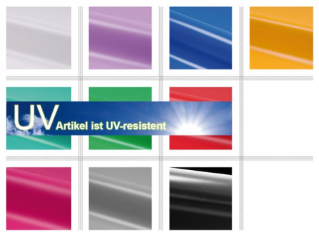 Lackfolie UV-stabil 180 cm 