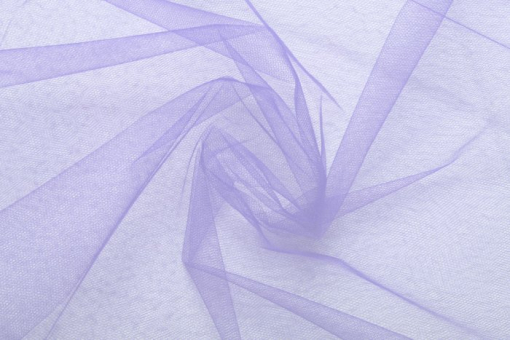 Schleiertüll - extra weich Hellblau